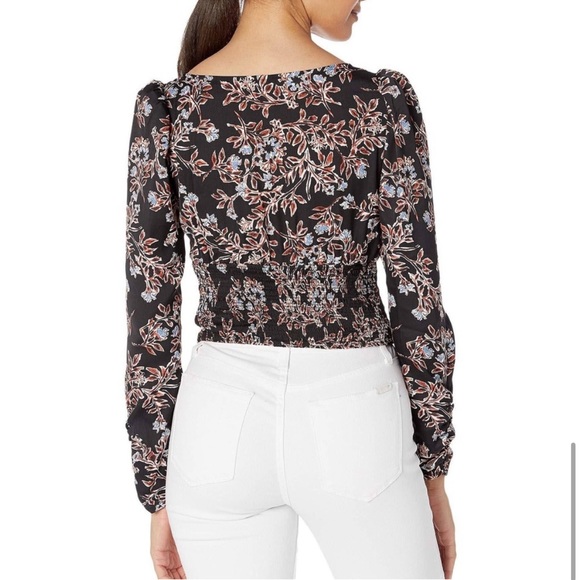 Free people floral long sleeve top - Picture 6 of 11